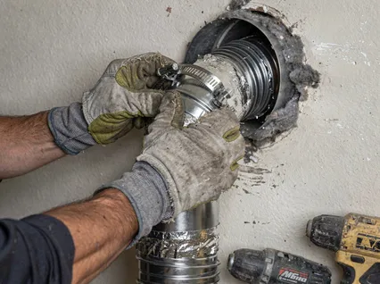 Dryer Vent Hose Installation in Kent