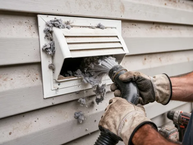 Professional dryer vent cleaning by Kent Dryer Vent Cleaning in Kent