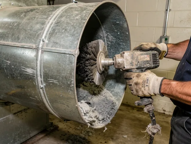 Industrial-grade dryer vent cleaning by Kent Dryer Vent Cleaning in Kent
